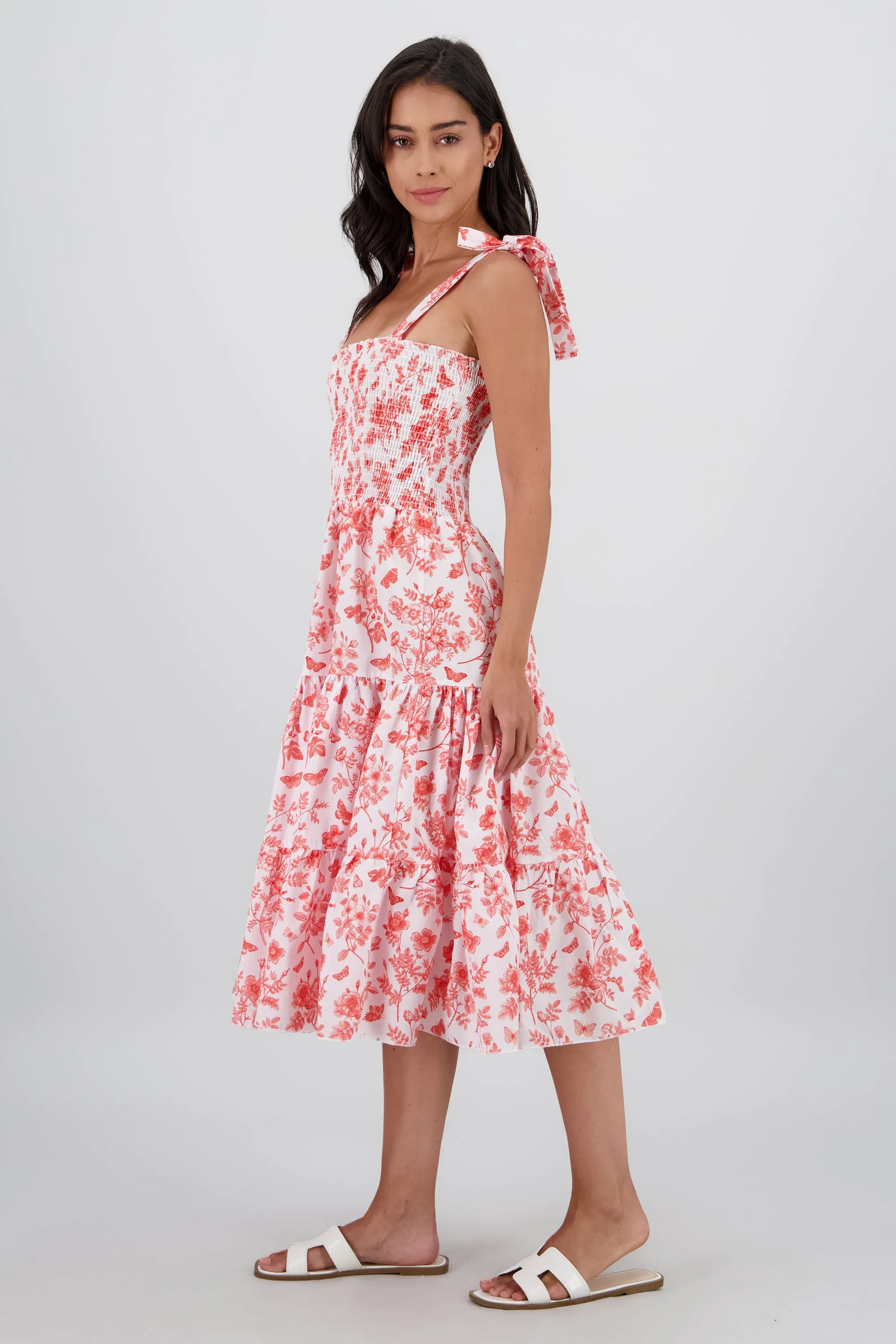 Vestido estampado flores olanes sold by Shasa product image thumbnail 3