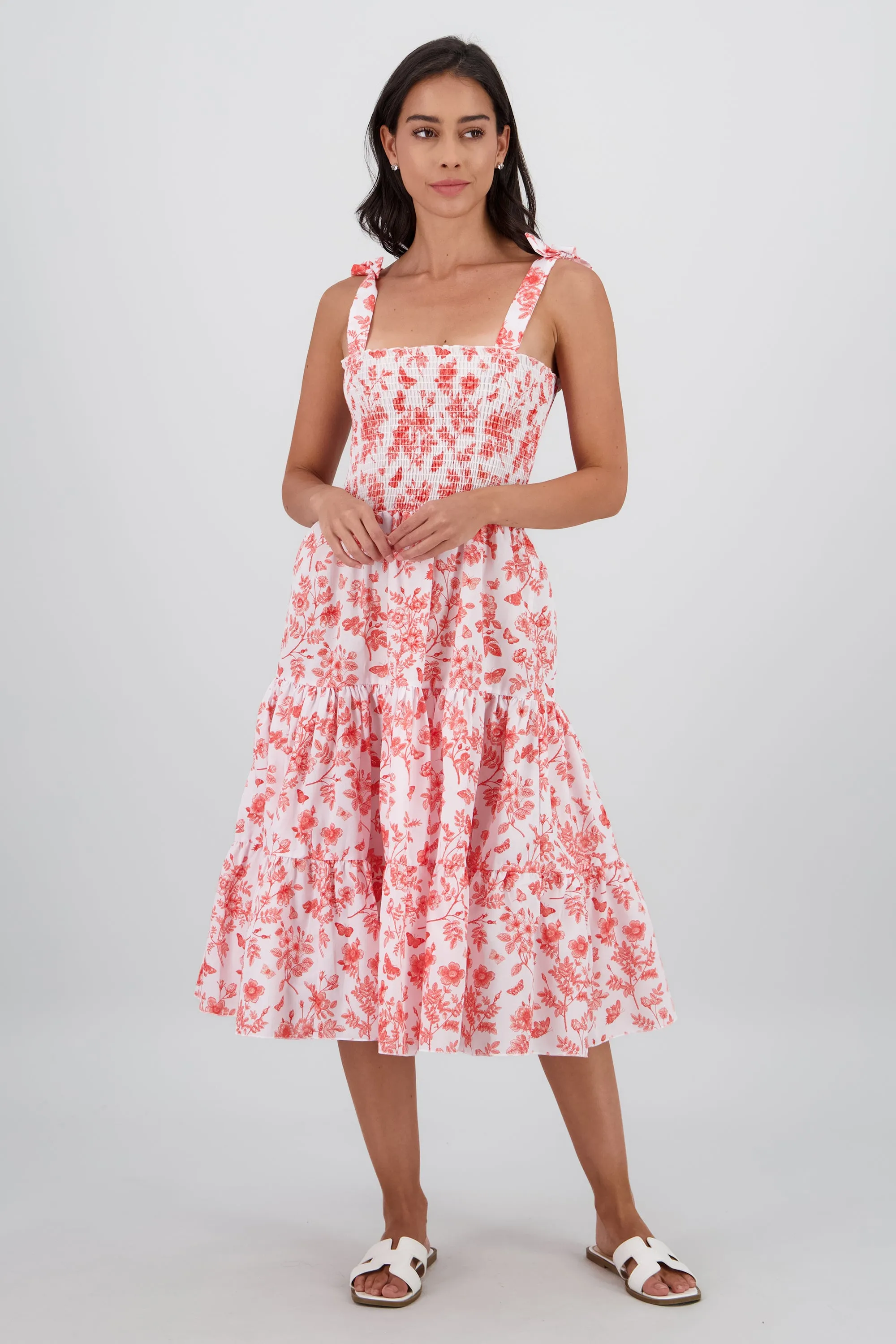 Vestido estampado flores olanes sold by Shasa product image thumbnail 2