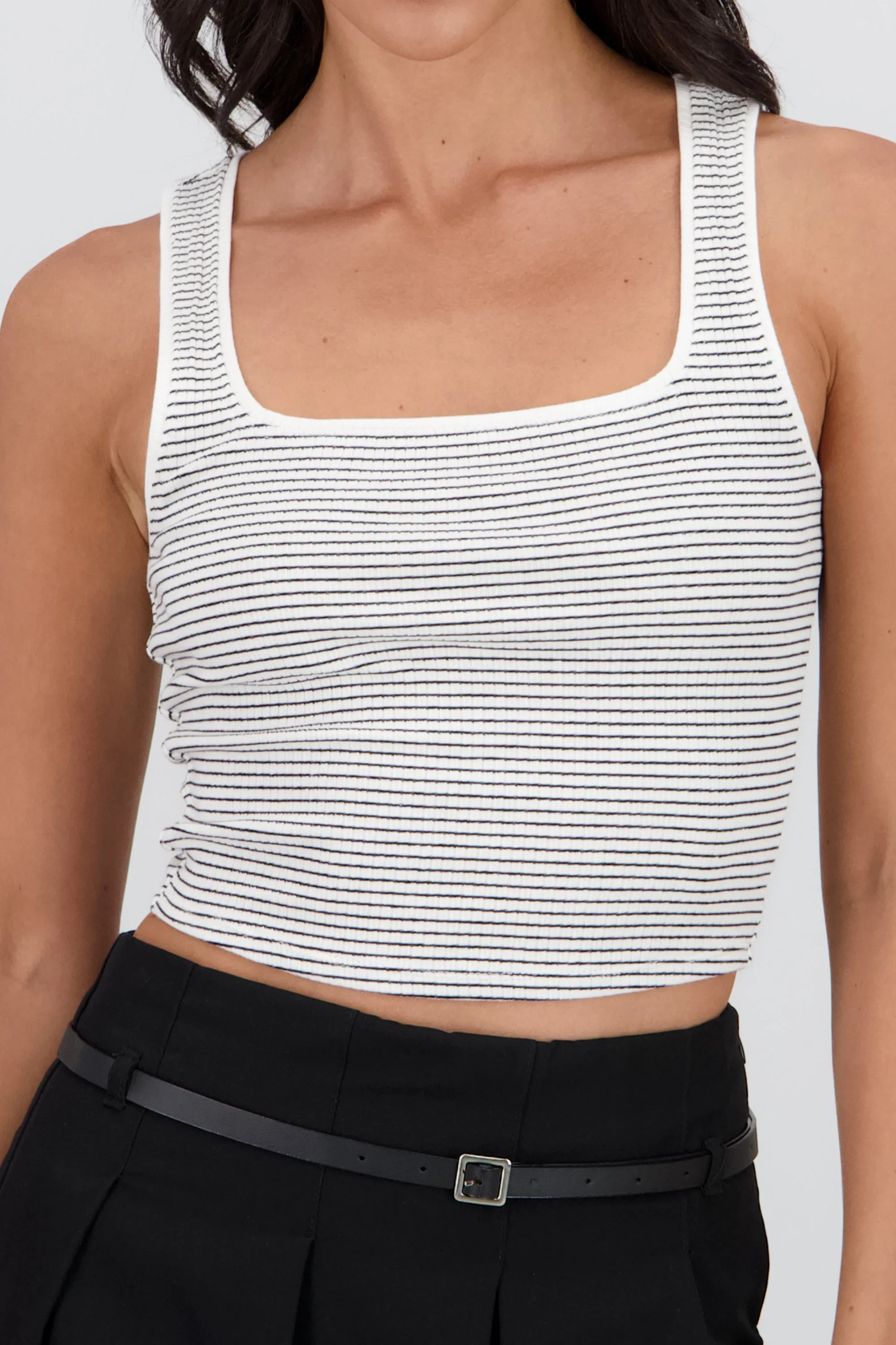 Top rayas escote cuadrado sold by Shasa product image thumbnail 5