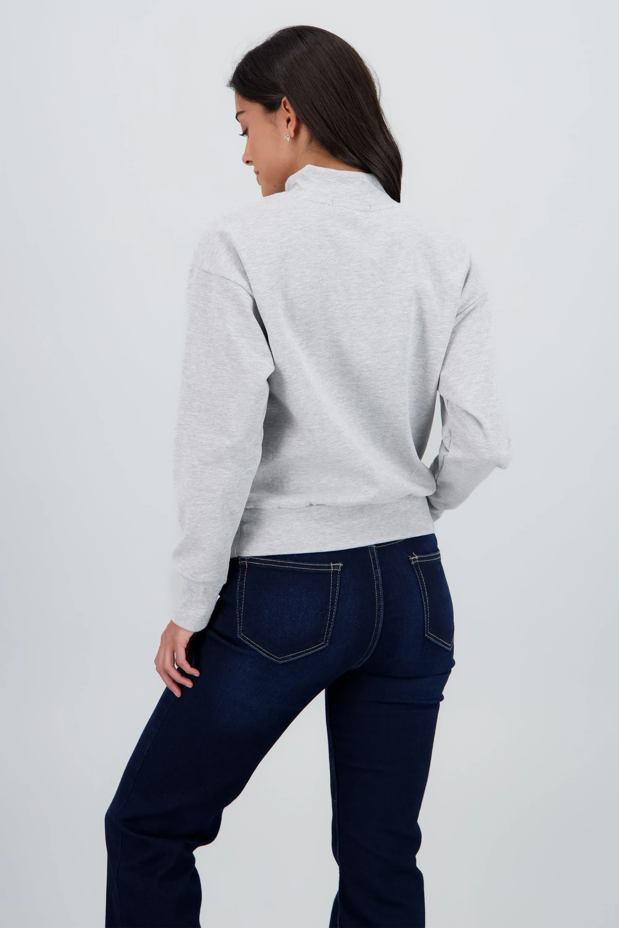 Sudadera lisa cuello medio cierre sold by Shasa product image thumbnail 4