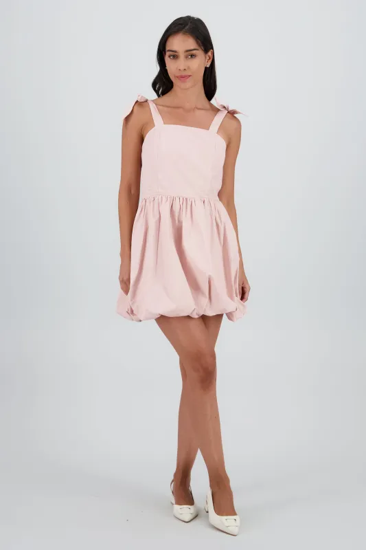 Vestido mini bubble tirante moño Hypsters sold by Shasa