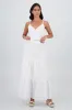 Falda maxi detalle olanes sold by Shasa