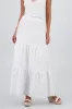 Falda maxi detalle olanes sold by Shasa