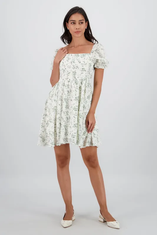 Mini vestido flores sold by Shasa