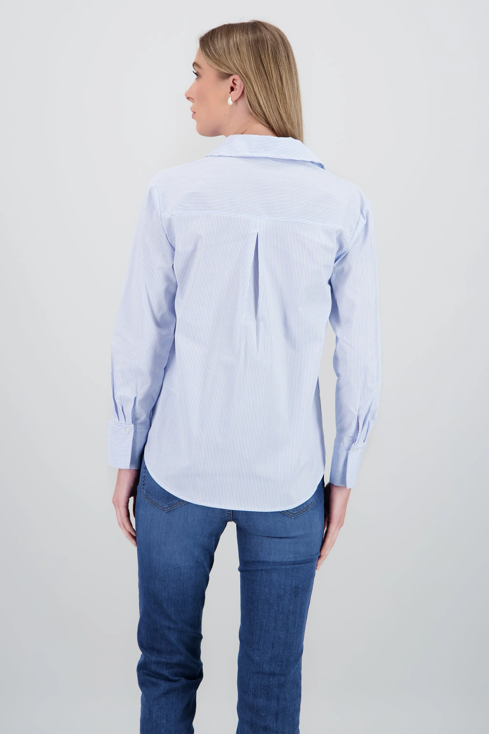 Camisa manga larga cuello rayas sold by Shasa product image thumbnail 4