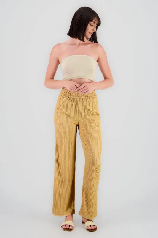 Pantalón wide textura bandana sold by Shasa