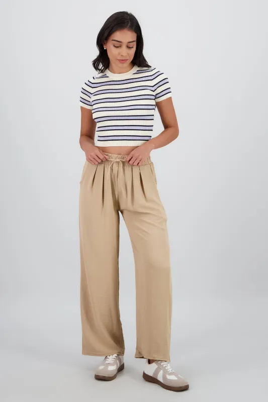 Pantalon fluido liso sold by Shasa
