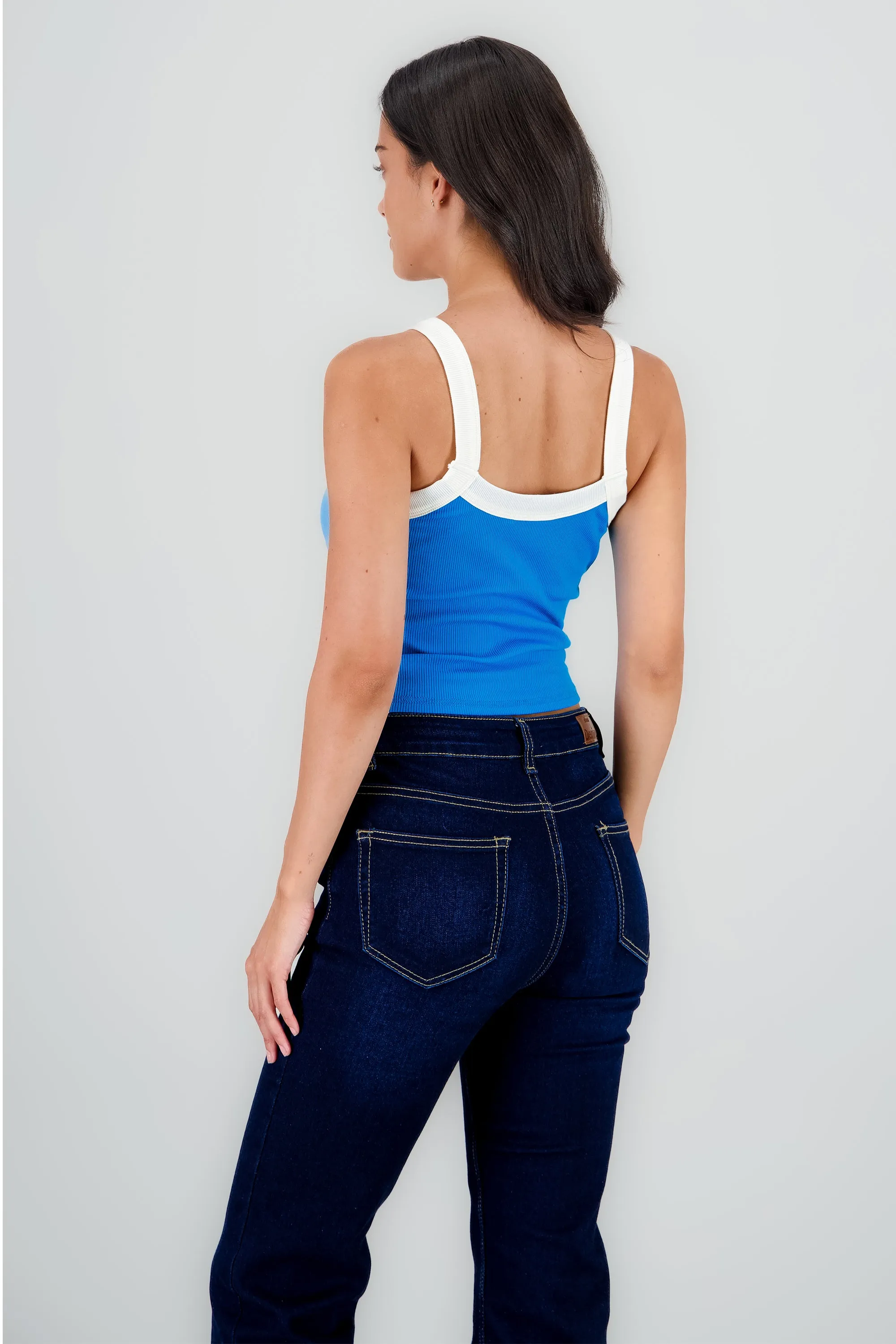 Top tirantes acanalado contraste sold by Shasa product image thumbnail 4