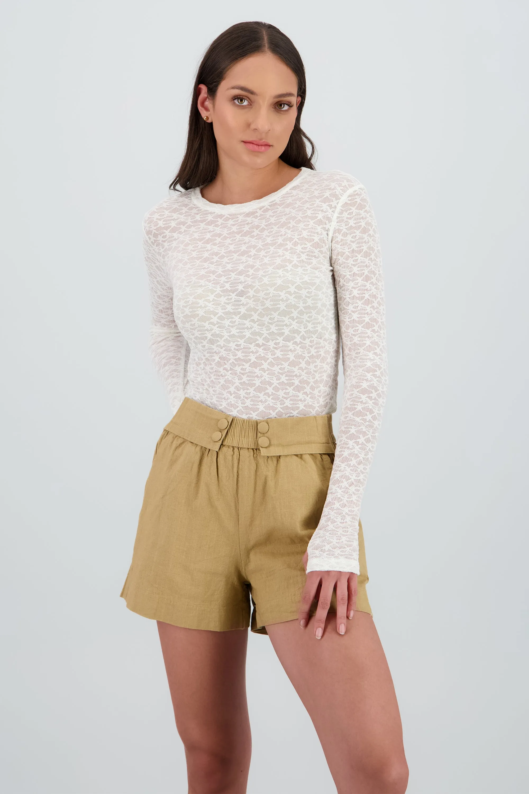 Blusa manga larga mesh bordado sold by Shasa product image thumbnail 2