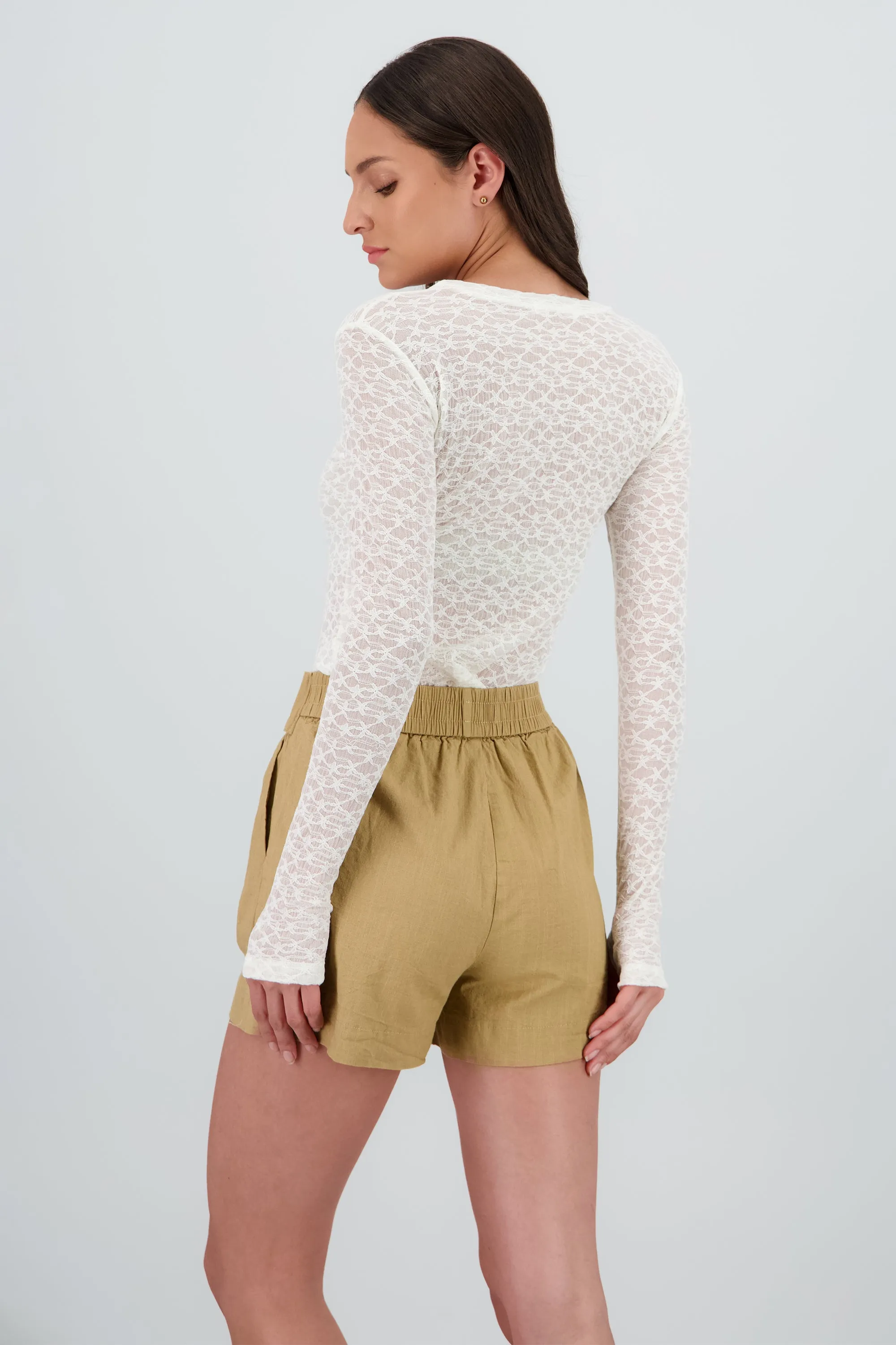 Blusa manga larga mesh bordado sold by Shasa product image thumbnail 4
