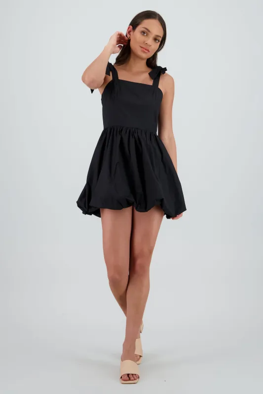 Vestido mini bubble tirante moño Hypsters sold by Shasa