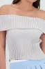 Top tejido off shoulder sold by Shasa