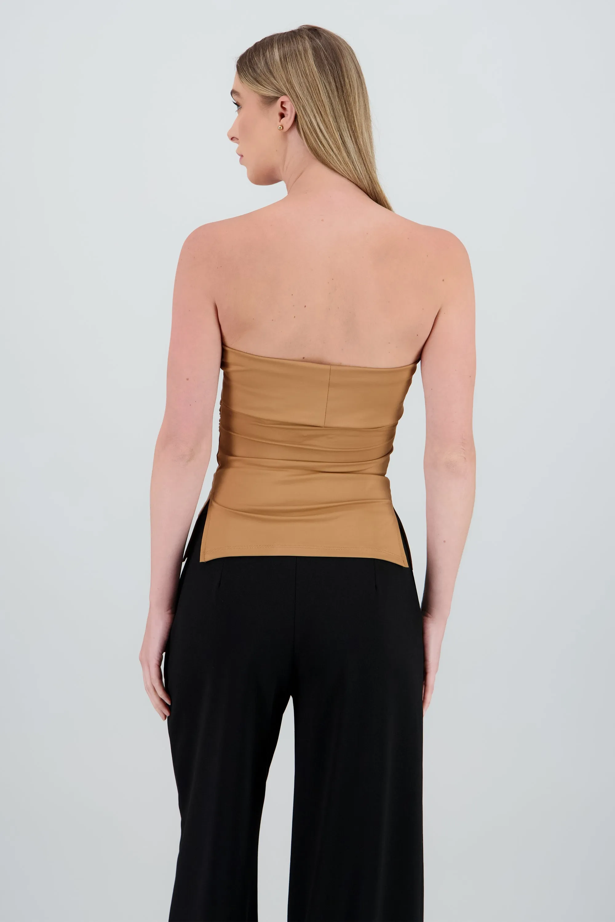 Top tubo con dobles escote Hypsters sold by Shasa product image thumbnail 4