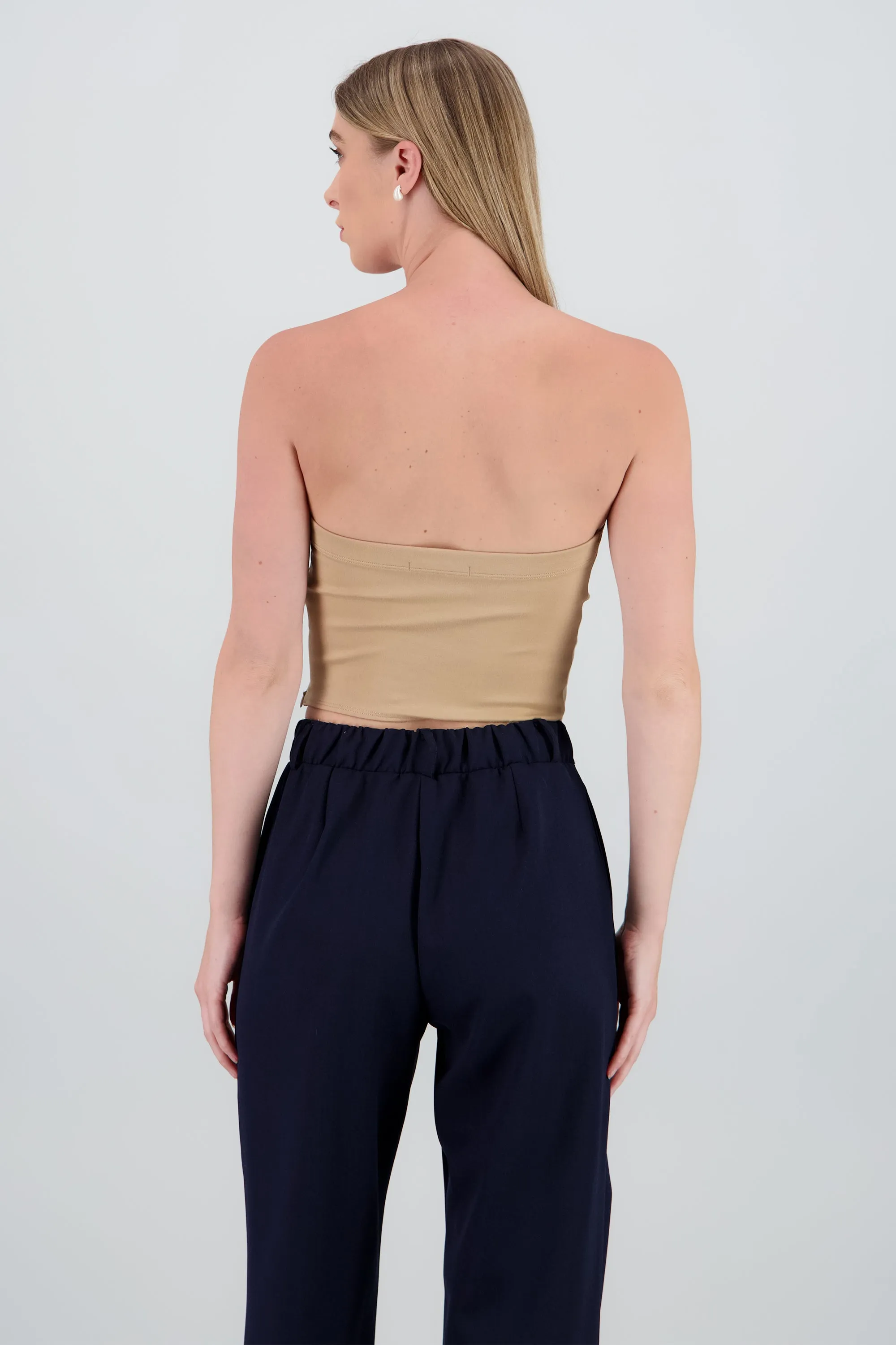 Top strapless detalle moños sold by Shasa product image thumbnail 4