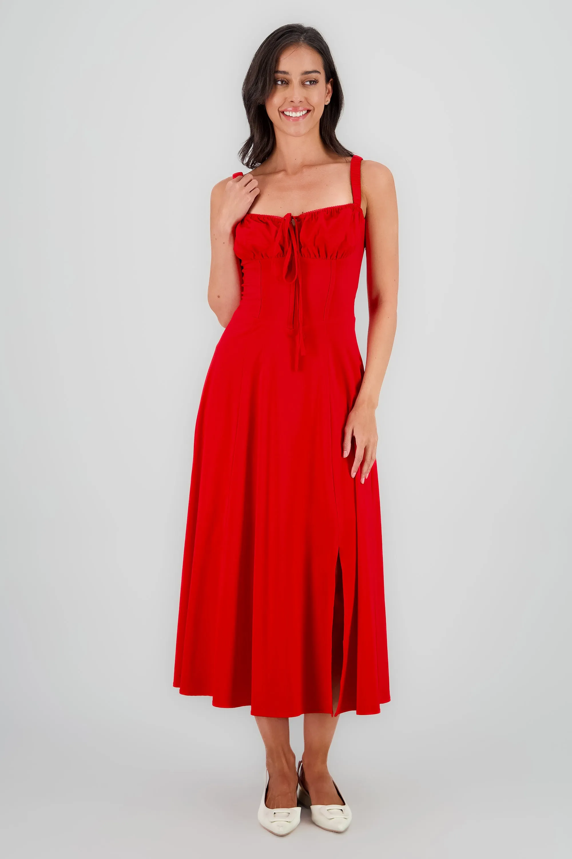 Vestido maxi liso sold by Shasa product image thumbnail 2