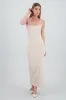 Vestido midi copas rib sold by Shasa