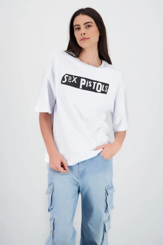 Playera estampado frente espalda Sex Pistols sold by Shasa