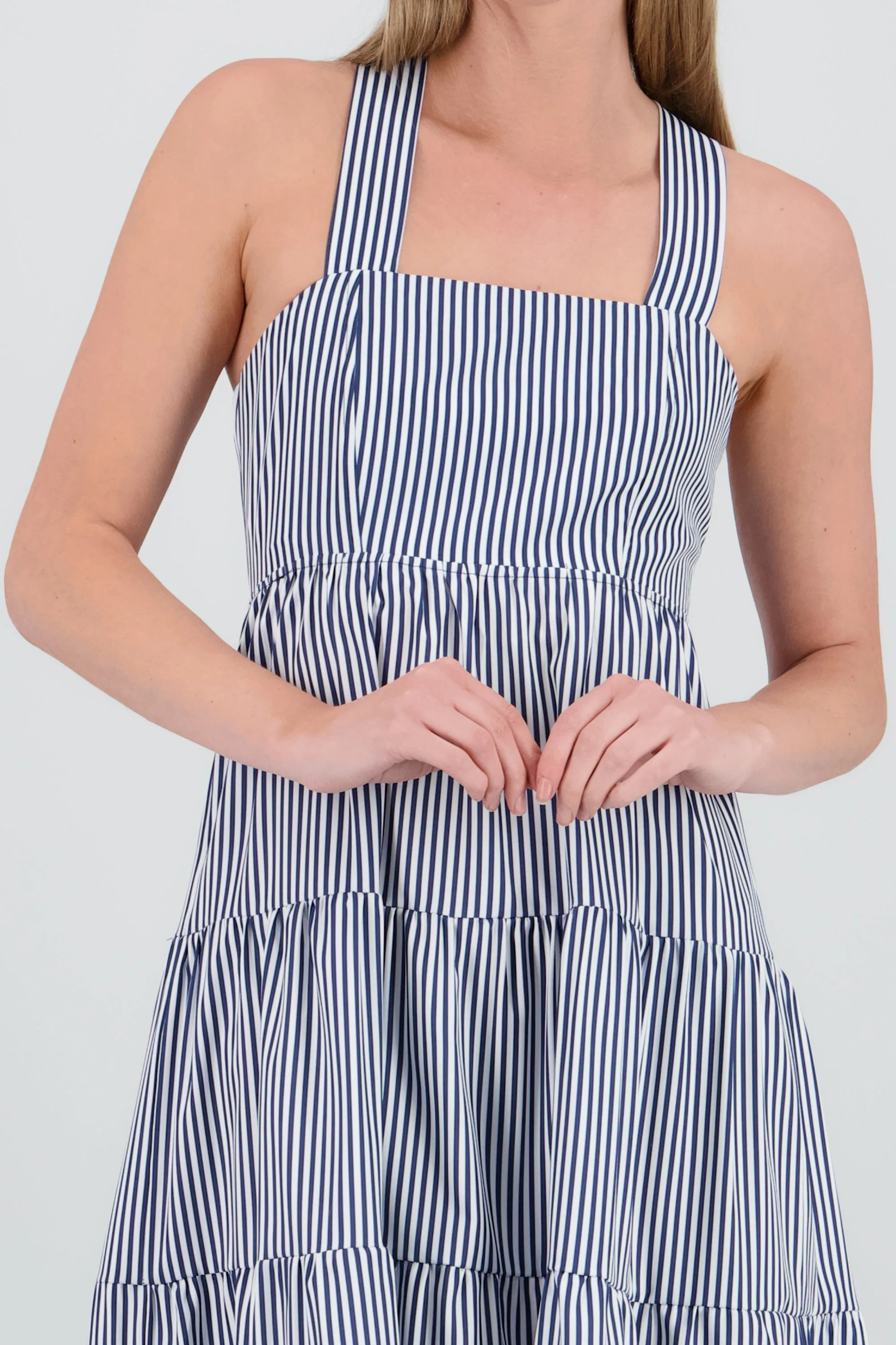 Vestido midi tirantes gruesos olanes sold by Shasa product image thumbnail 5