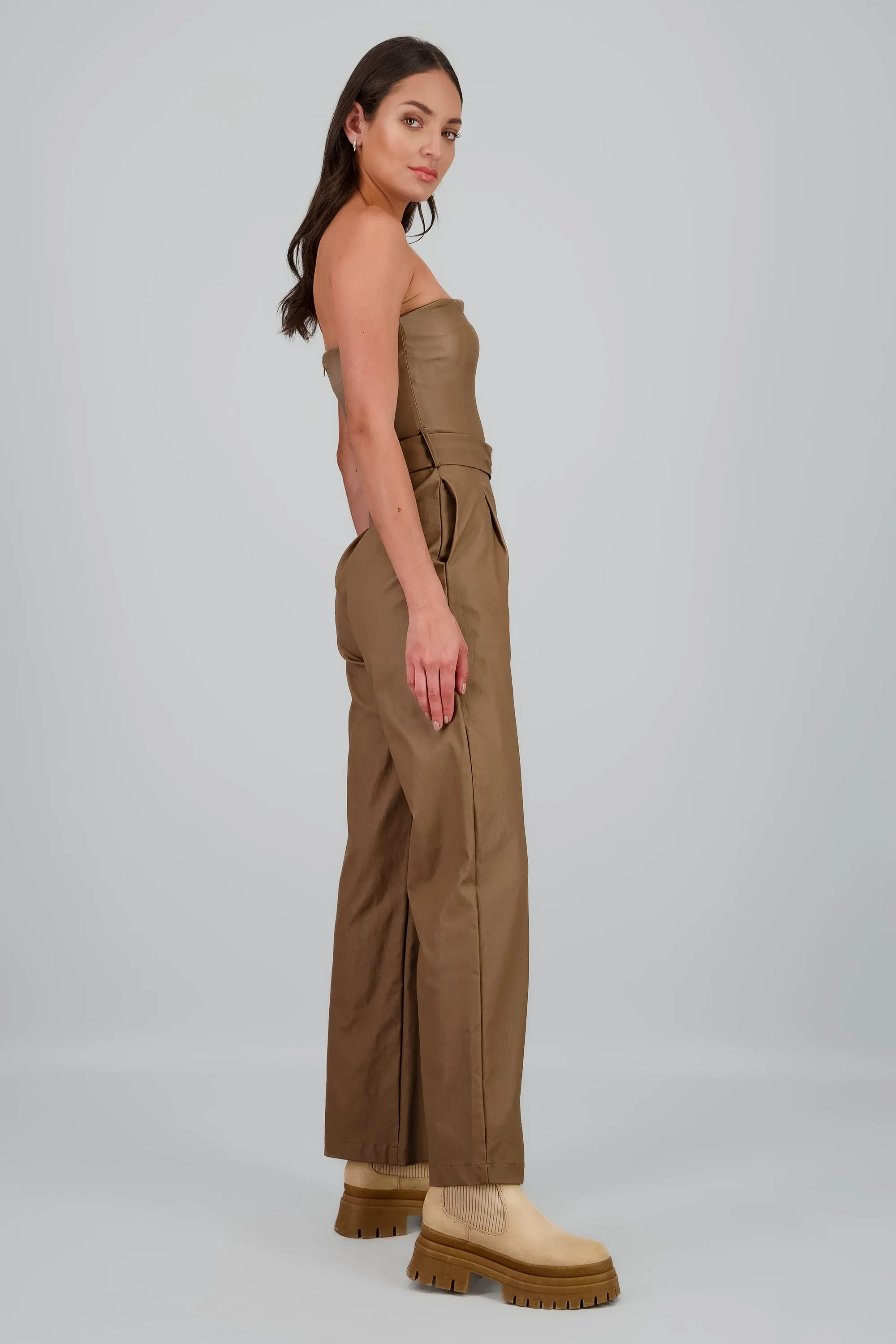 Jumpsuit pu strapples sold by Shasa product image thumbnail 3