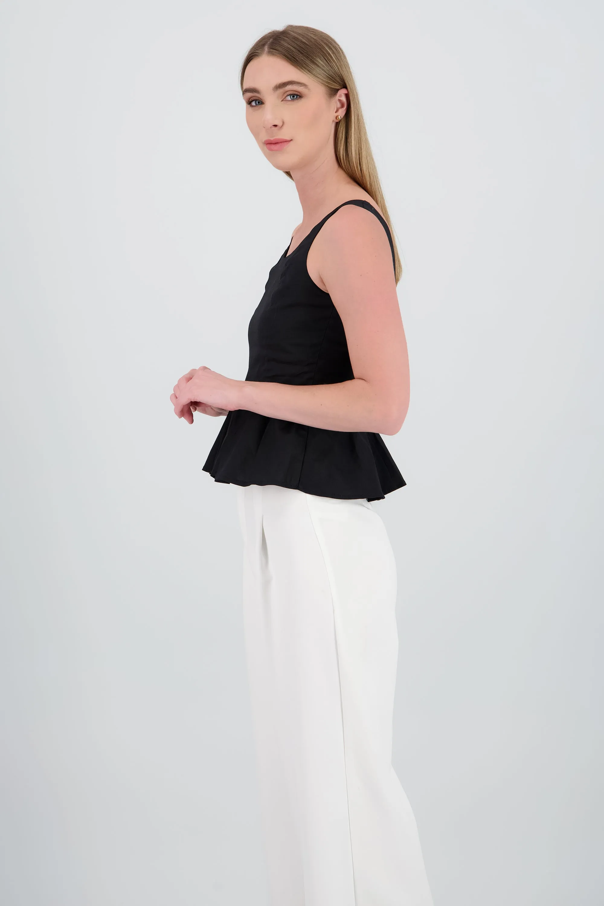 Top peplum popelina Hypsters sold by Shasa product image thumbnail 3