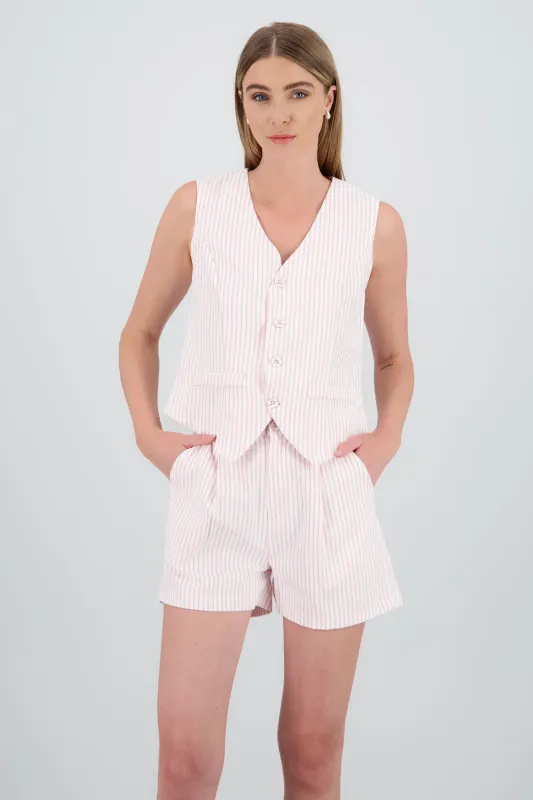 Chaleco sastre rayas sold by Shasa