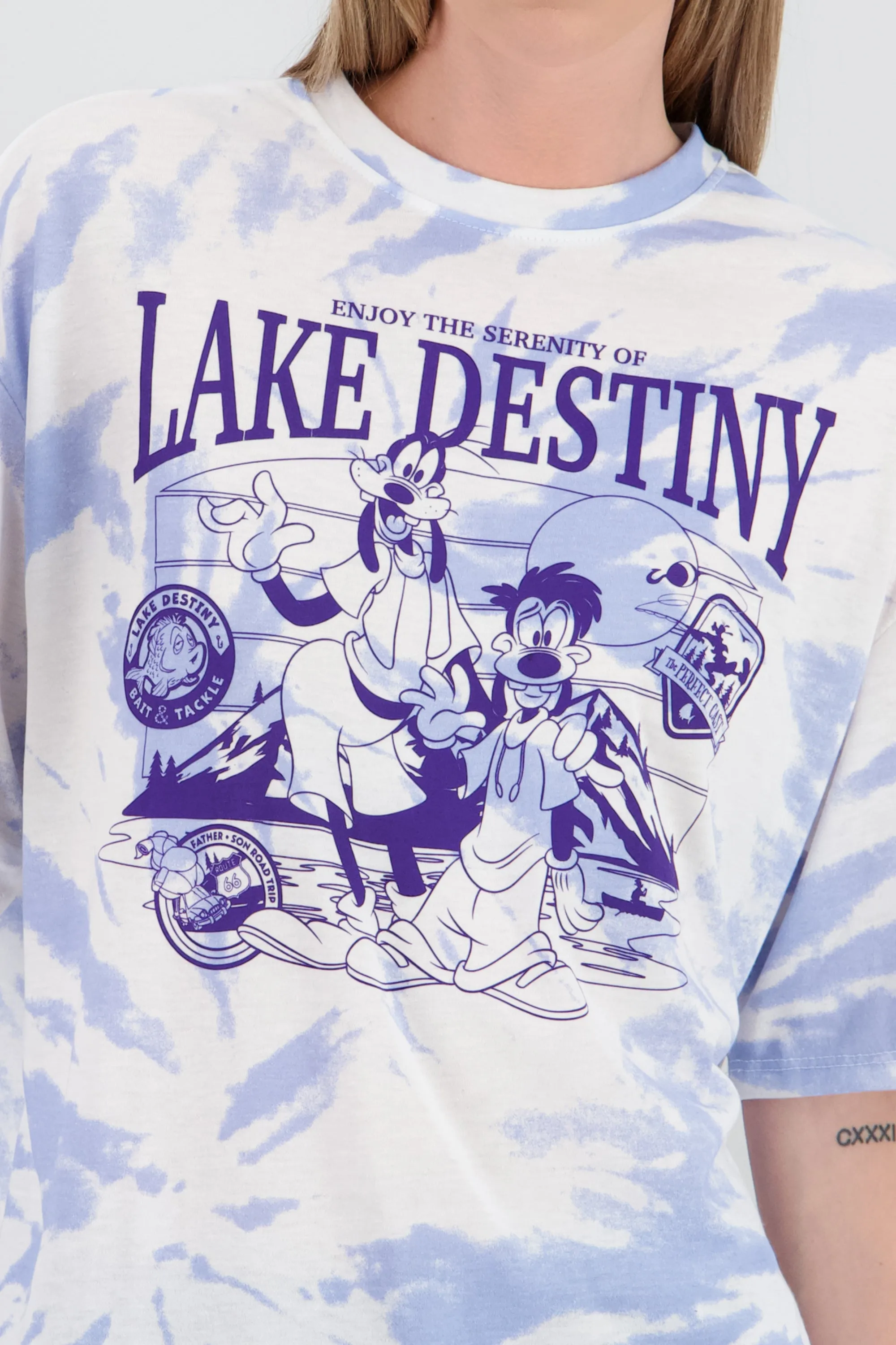 Playera Goofy y Max tie dye sold by Shasa product image thumbnail 5