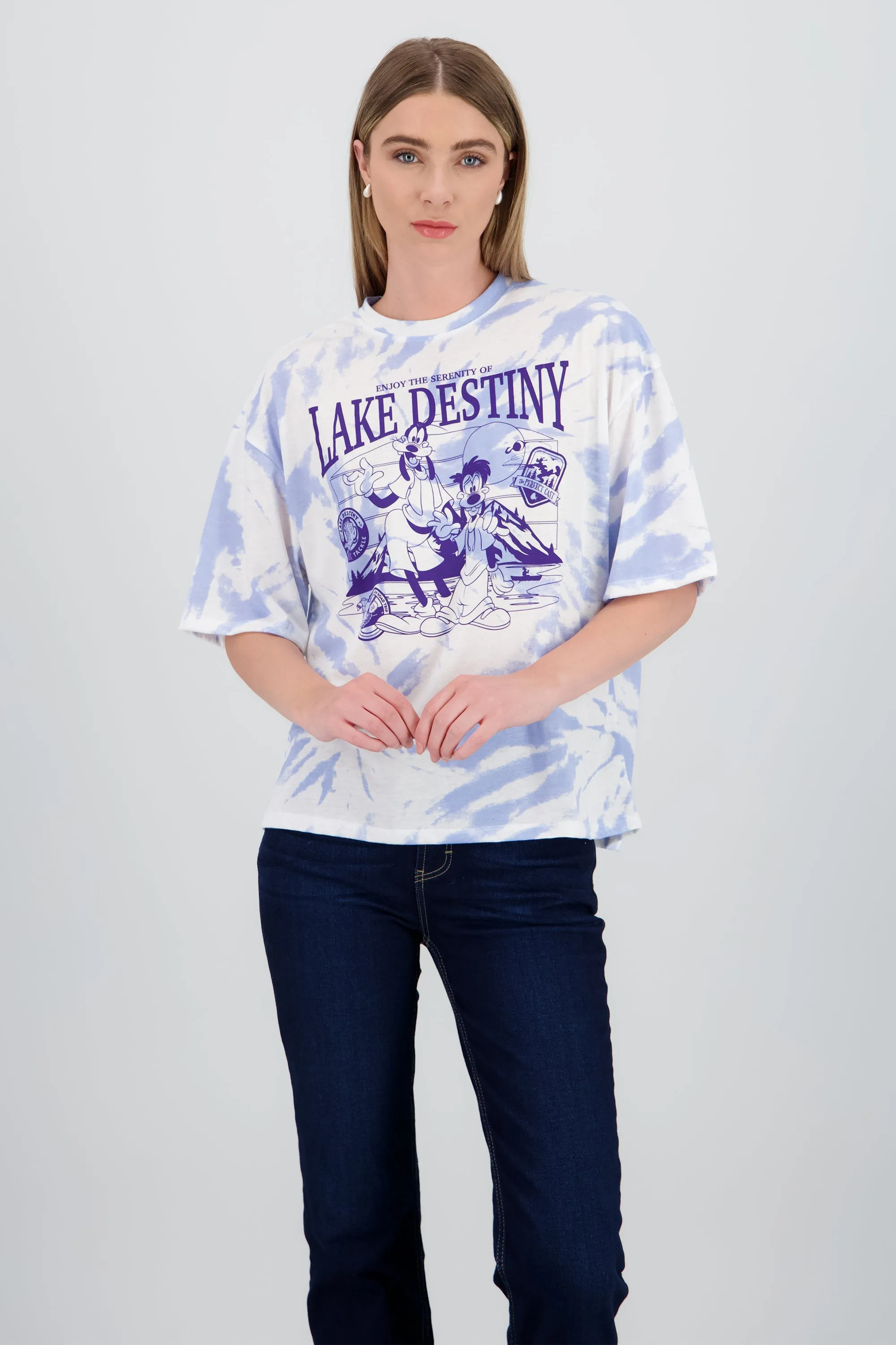 Playera Goofy y Max tie dye sold by Shasa product image thumbnail 2