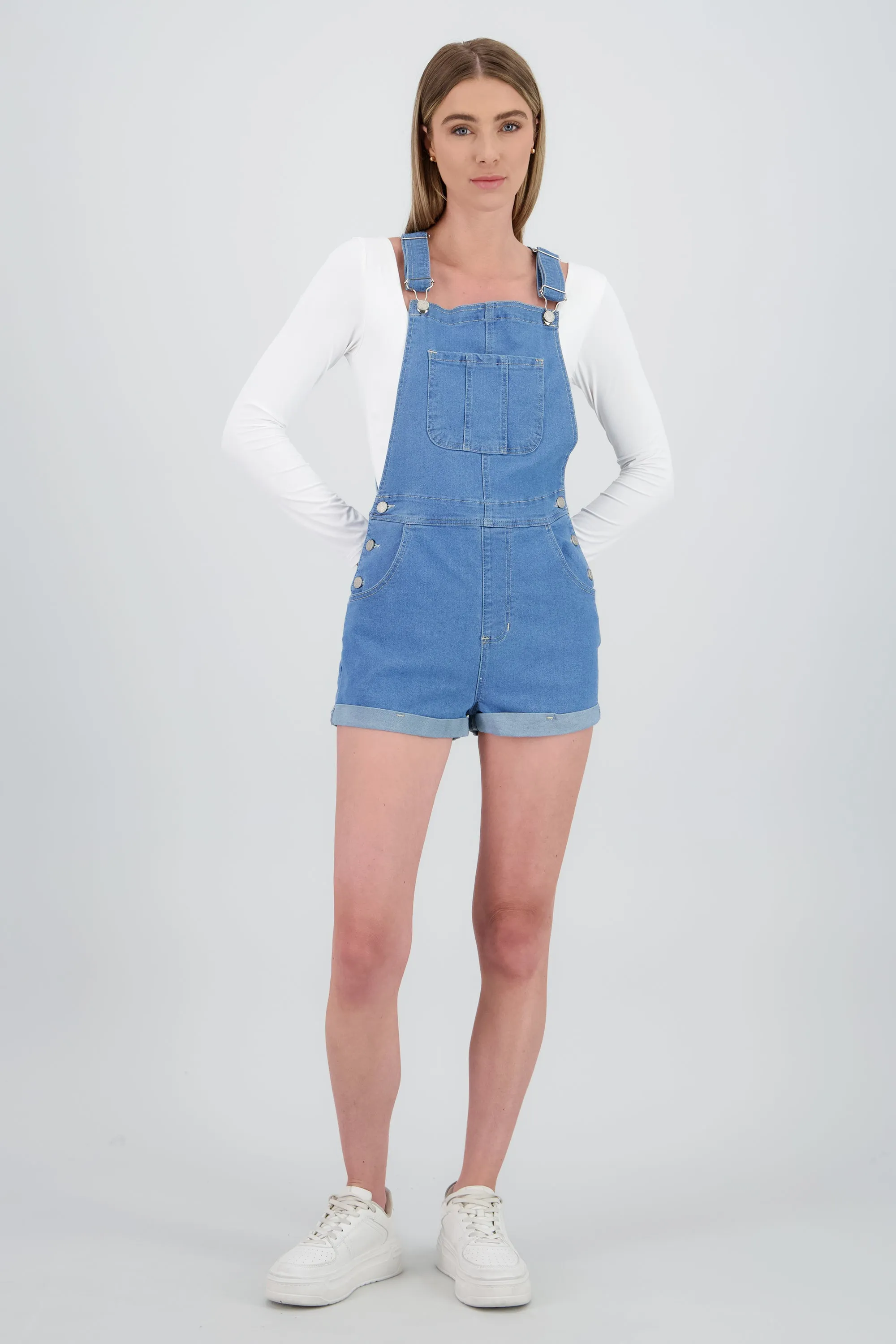 Overol Denim Short sold by Shasa product image thumbnail 2