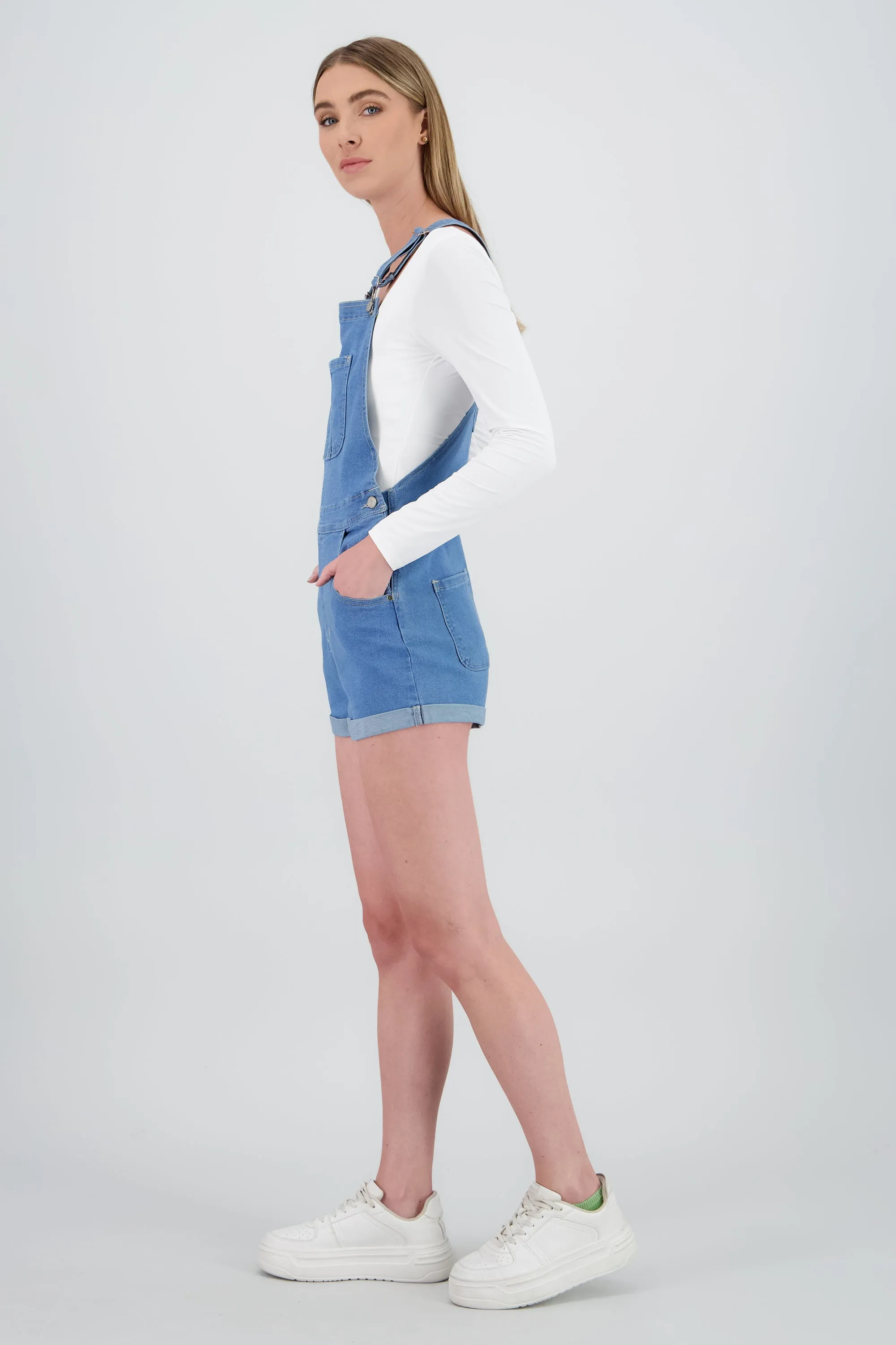 Overol Denim Short sold by Shasa product image thumbnail 3