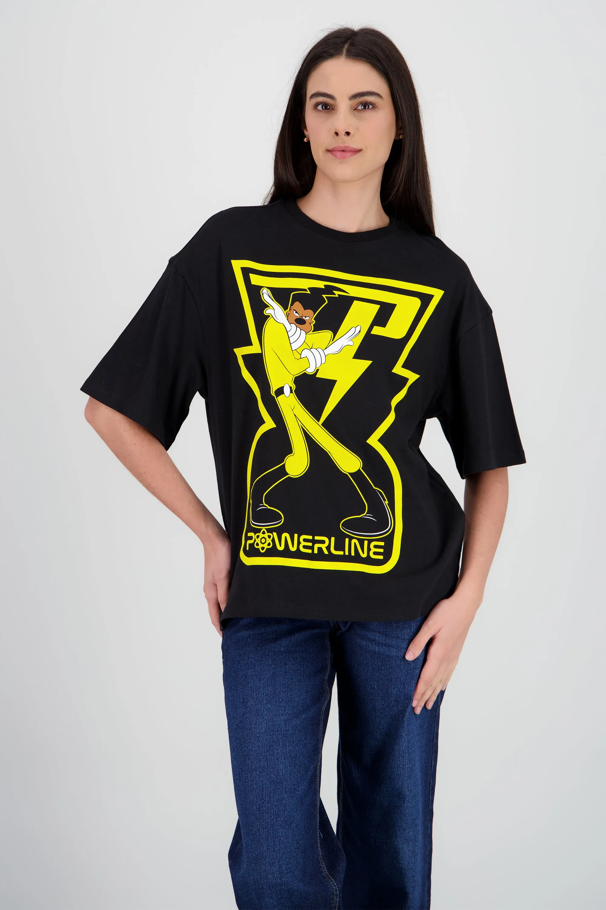 Playera oversized Powerline sold by Shasa