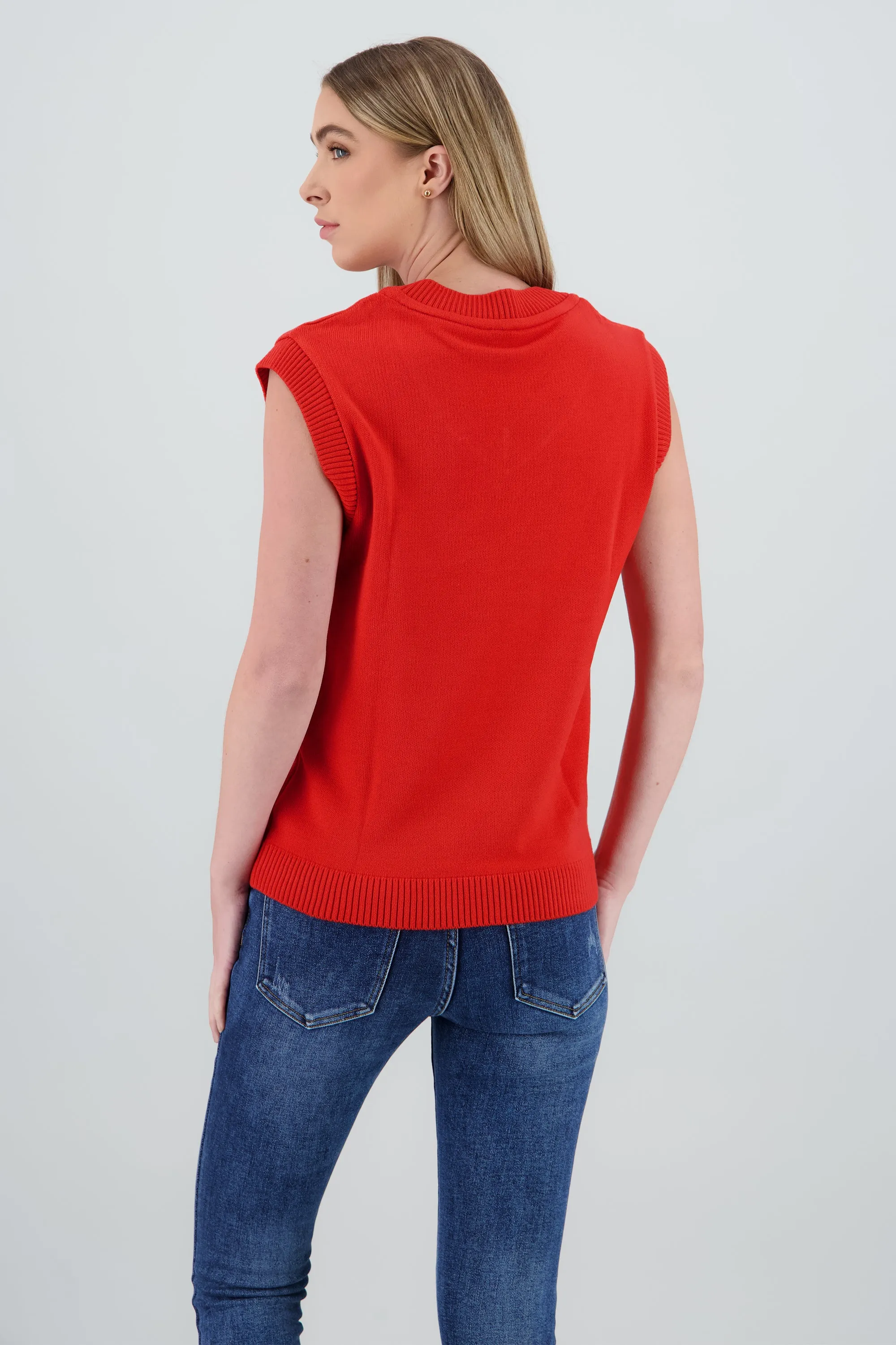 Chaleco tejido Flor sold by Shasa product image thumbnail 4