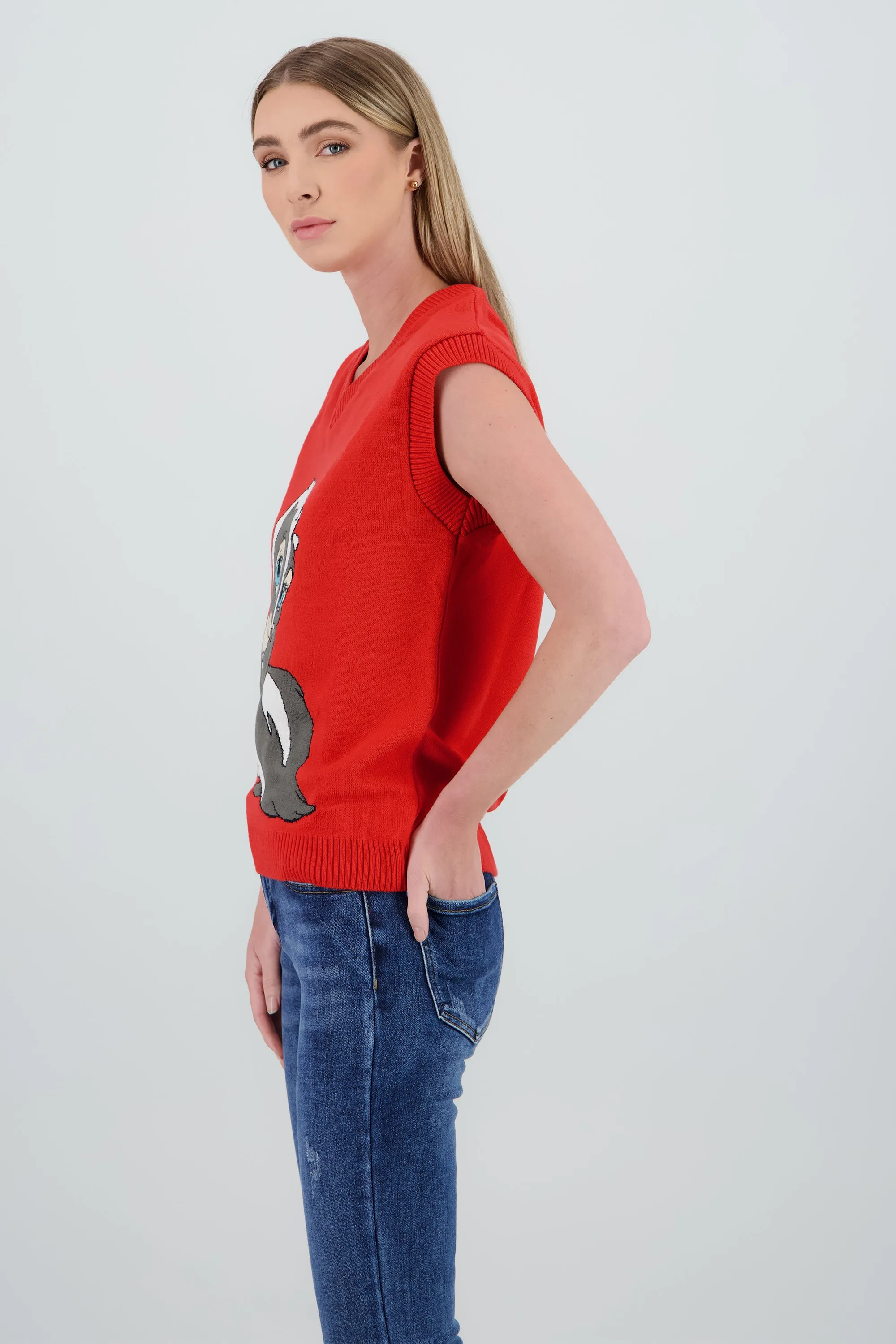 Chaleco tejido Flor sold by Shasa product image thumbnail 3