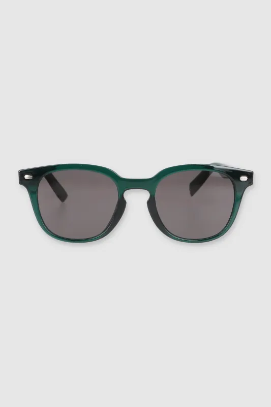 Lente wayfarer pasta delgada detalle metalico sold by Shasa