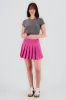 Falda tableada mini lisa sold by Shasa