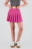 Falda tableada mini lisa sold by Shasa