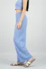 Pantalón flared textura sold by Shasa
