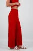 Pantalón flared textura sold by Shasa