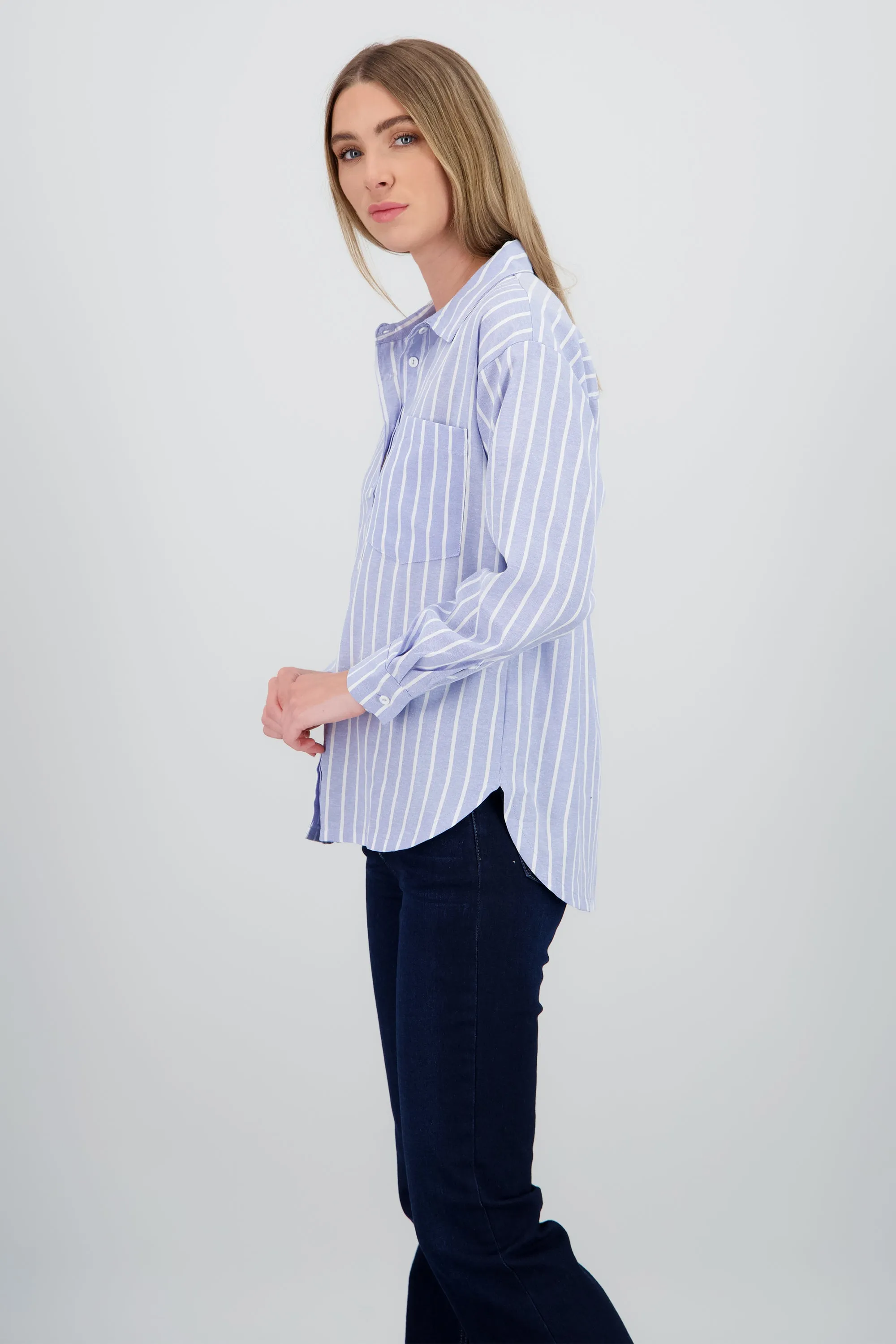 Camisa rayas manga larga sold by Shasa product image thumbnail 3