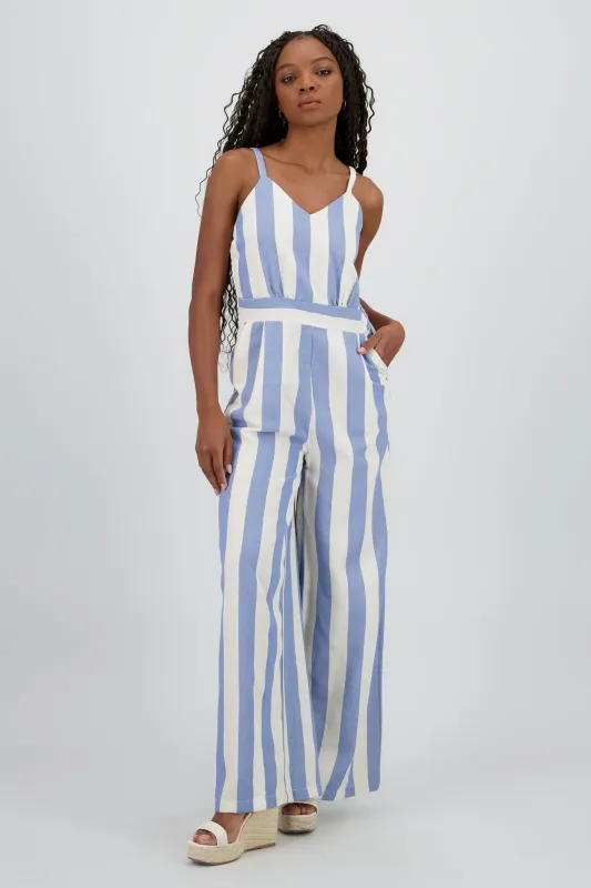 Jumpsuit detalle rayas tirantes sold by Shasa