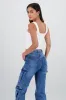 Top corto escote cuadrado sold by Shasa