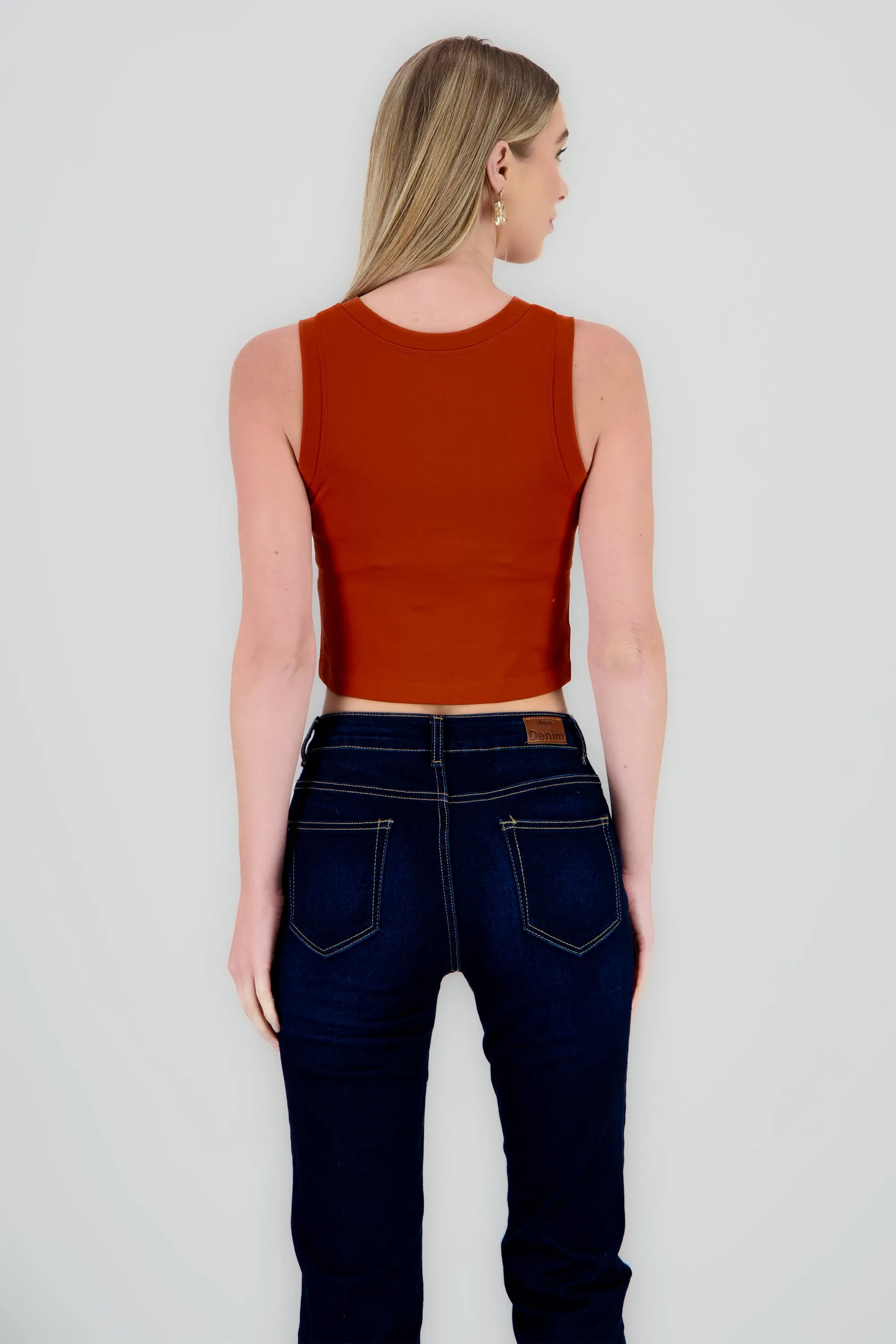 Top Seamless Liso Sin Mangas sold by Shasa product image thumbnail 4