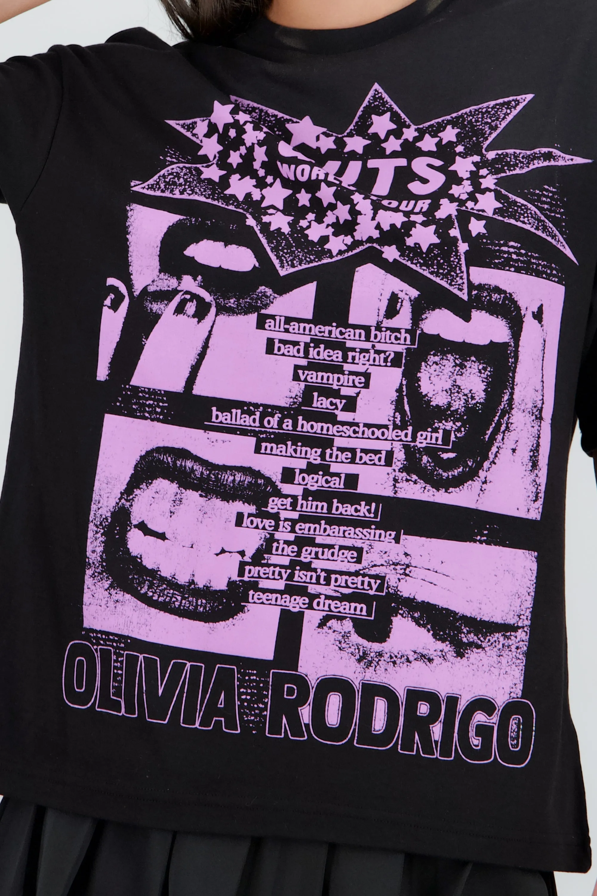 Playera oversized Olivia Rodrigo sold by Shasa product image thumbnail 5