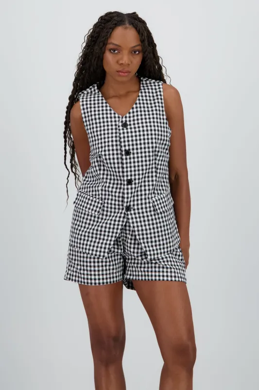 Chaleco bolsas detalle botones sold by Shasa