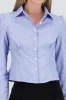 Camisa rayas con pinzas sold by Shasa