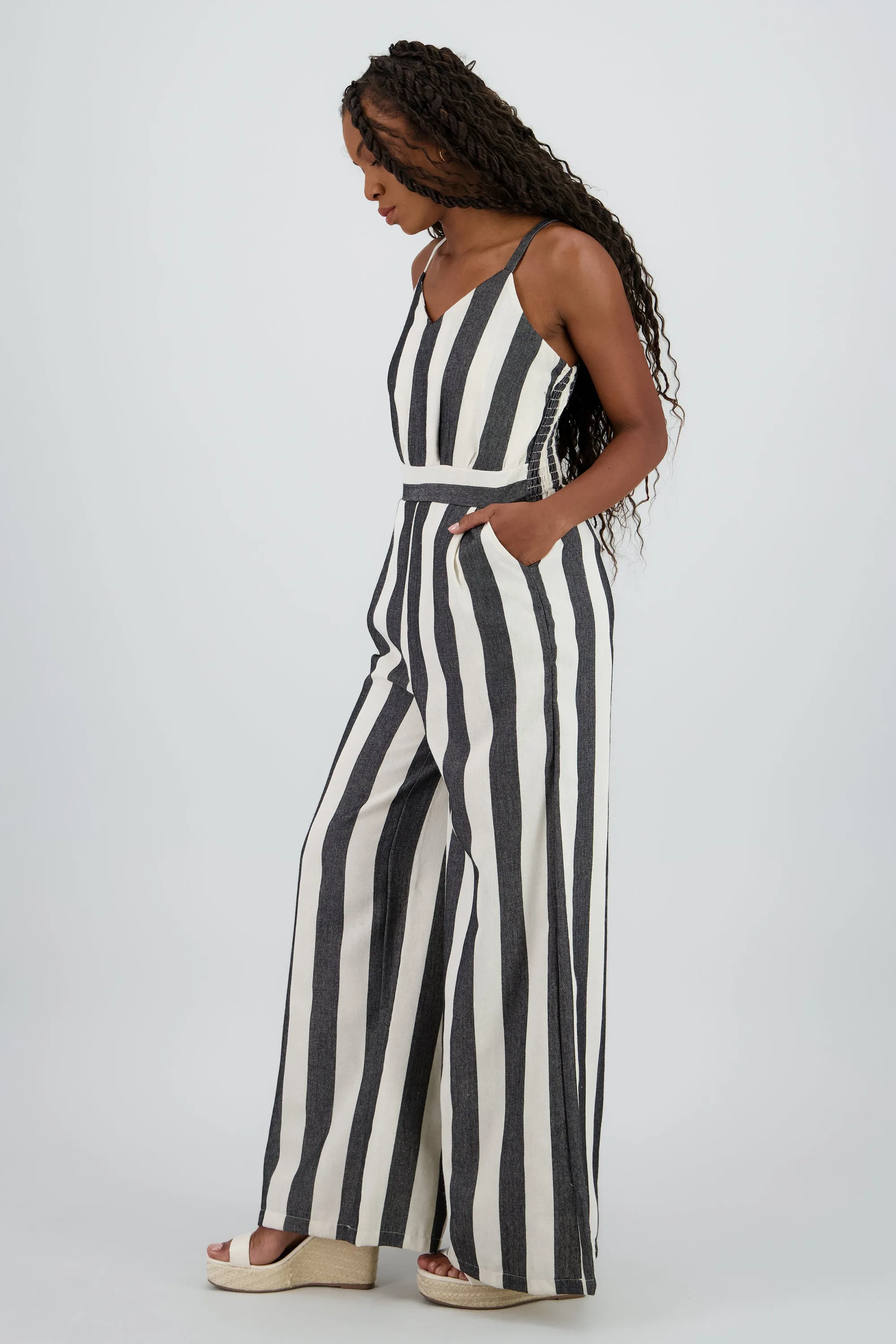 Jumpsuit detalle rayas tirantes sold by Shasa product image thumbnail 3