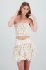 Top tubo estampado flores sold by Shasa