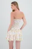 Top tubo estampado flores sold by Shasa