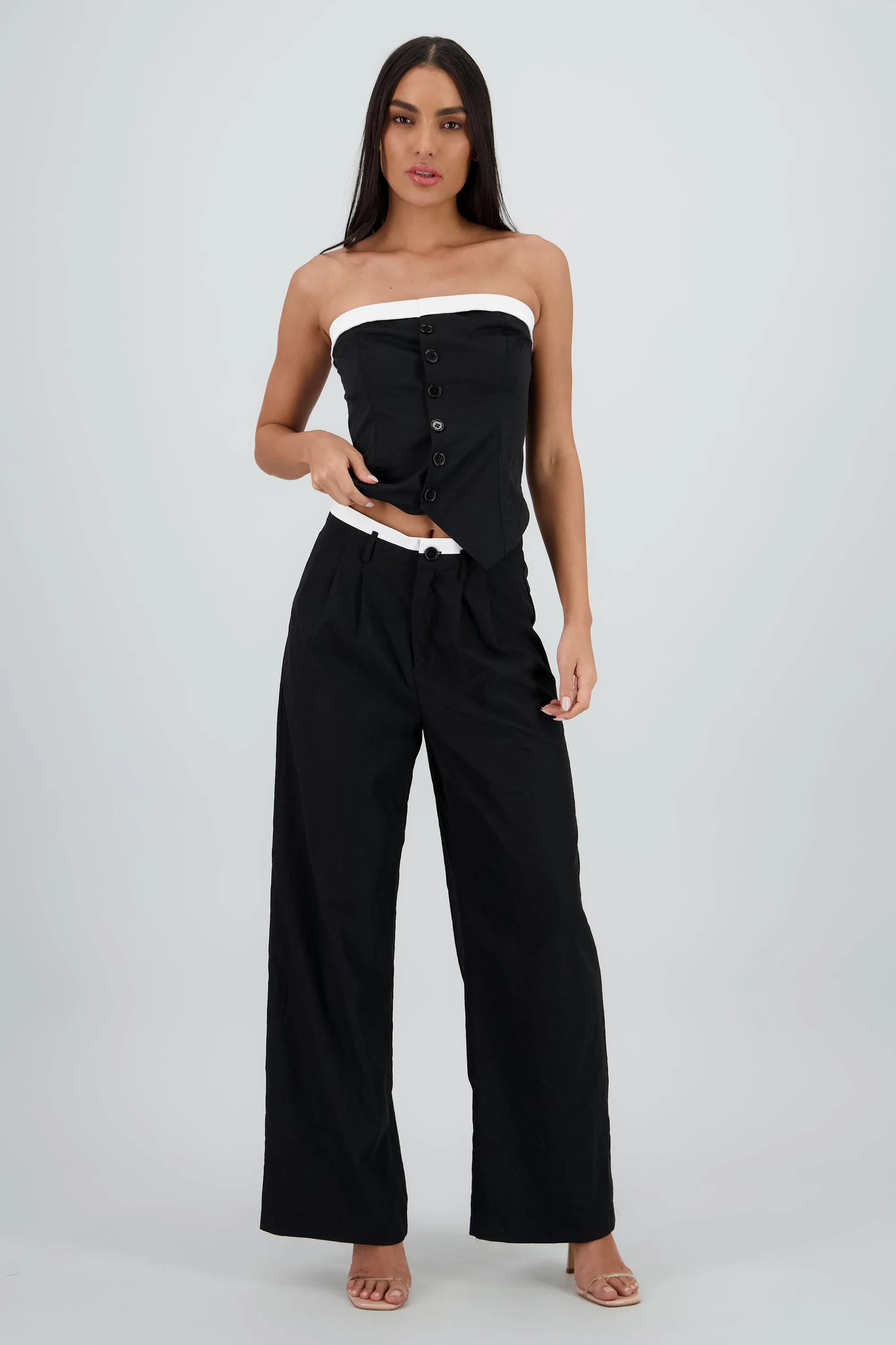 Pantalon sastre pretina contraste Hypsters sold by Shasa