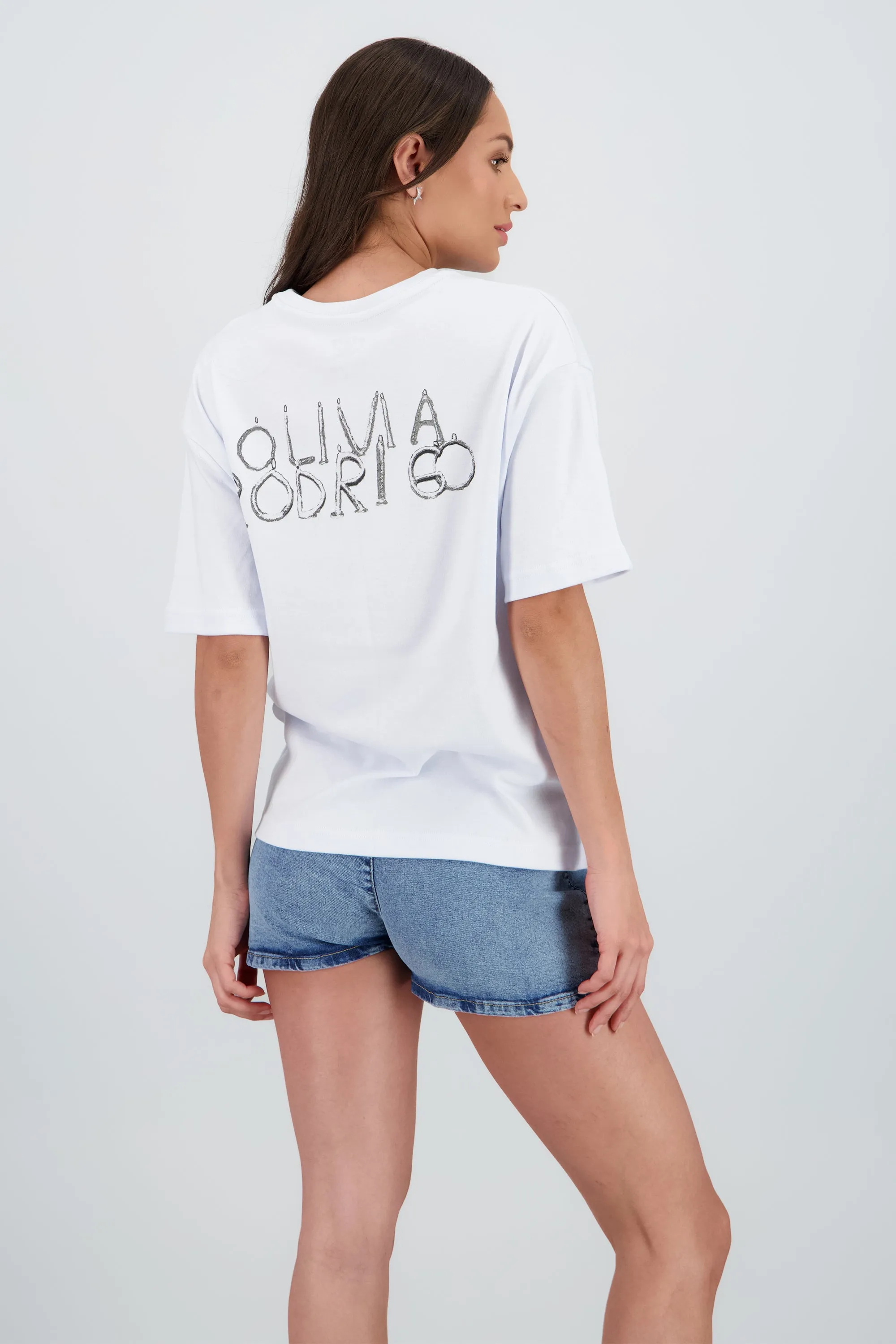 Playera Olivia Rodrigo estampado frente espalda sold by Shasa product image thumbnail 4