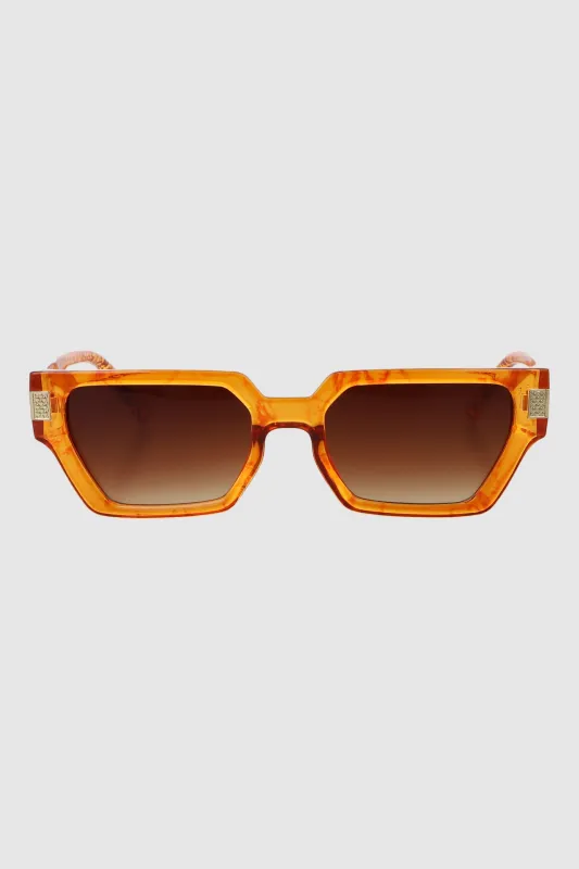 Lente rectangular varilla asimetrica sold by Shasa
